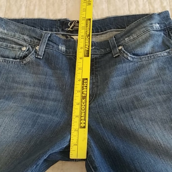 Lucky Bartlett boot cut jeans, vintage EUC - Picture 6 of 8